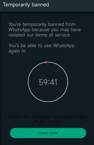 Kenapa WA GB Diblokir Sementara